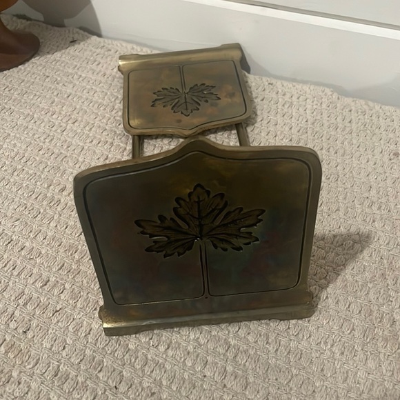 Other - VINTAGE‎ brass expandable book ends bookends bookend